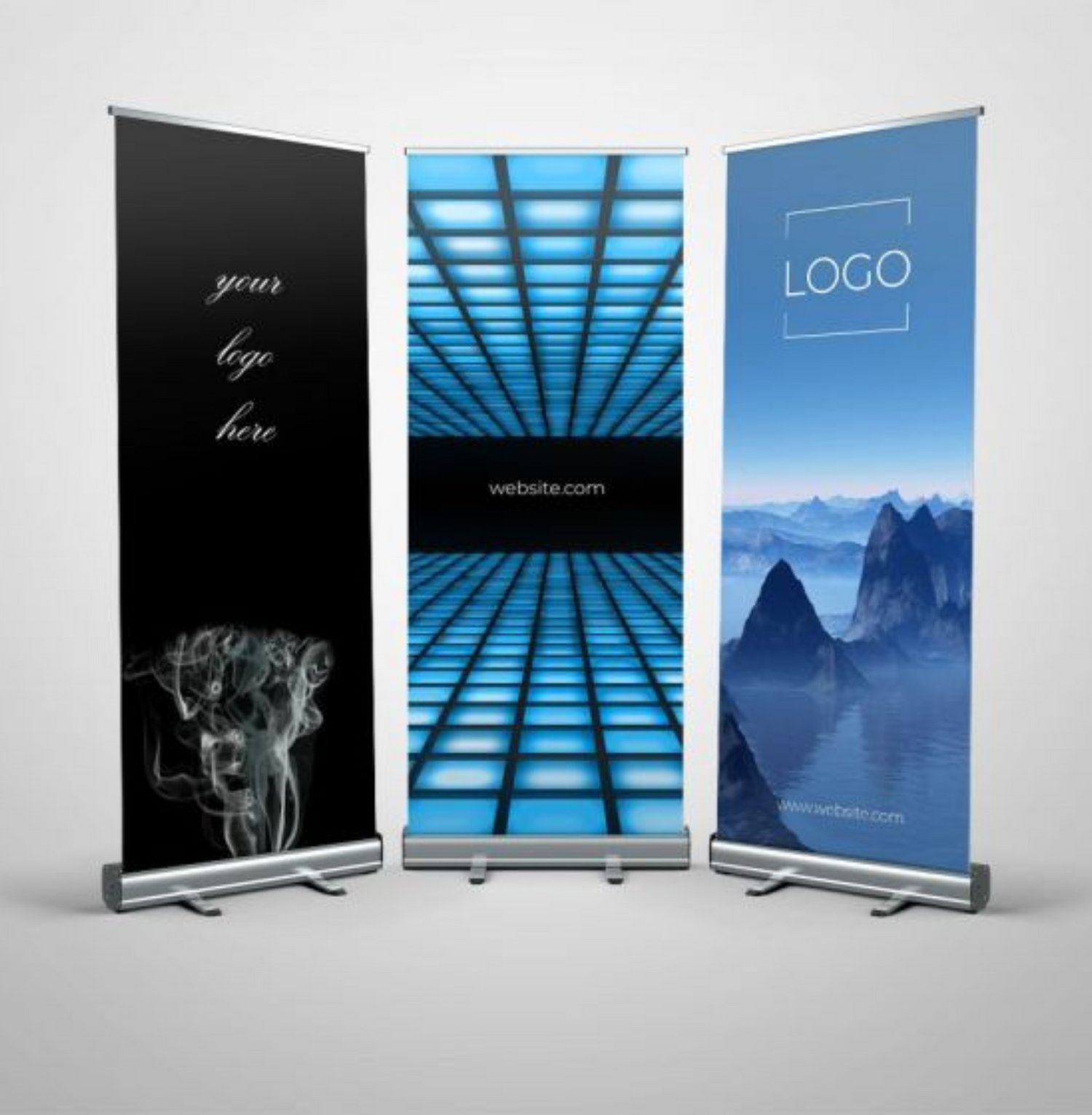 Pull Up Roller Banners