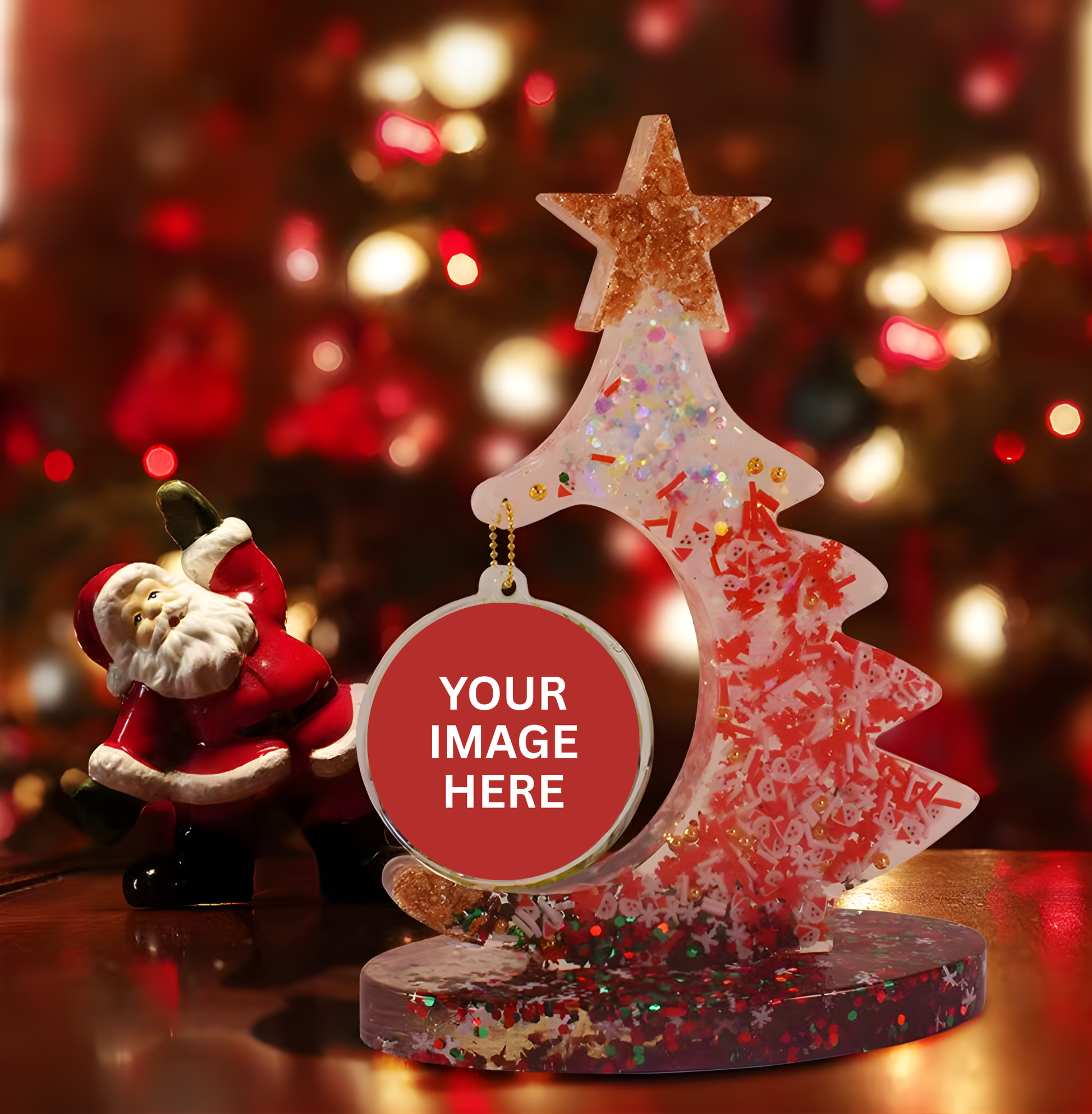 Custom Photo Christmas Tree Gift