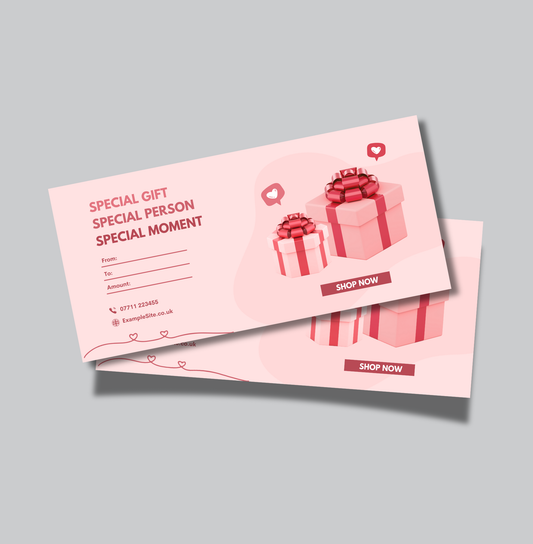 Gift Voucher (99x210mm)