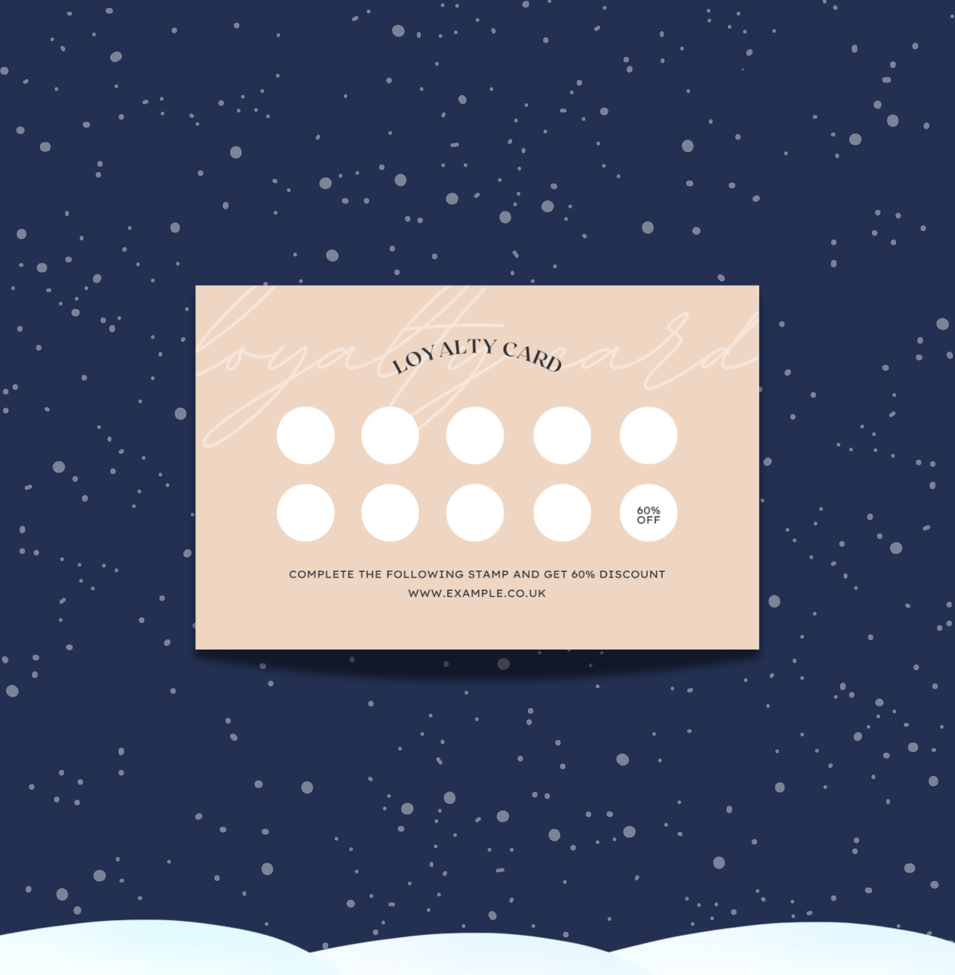 Loyalty Card (55mmx85mm)