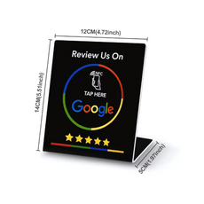 NFC Google Review Stand