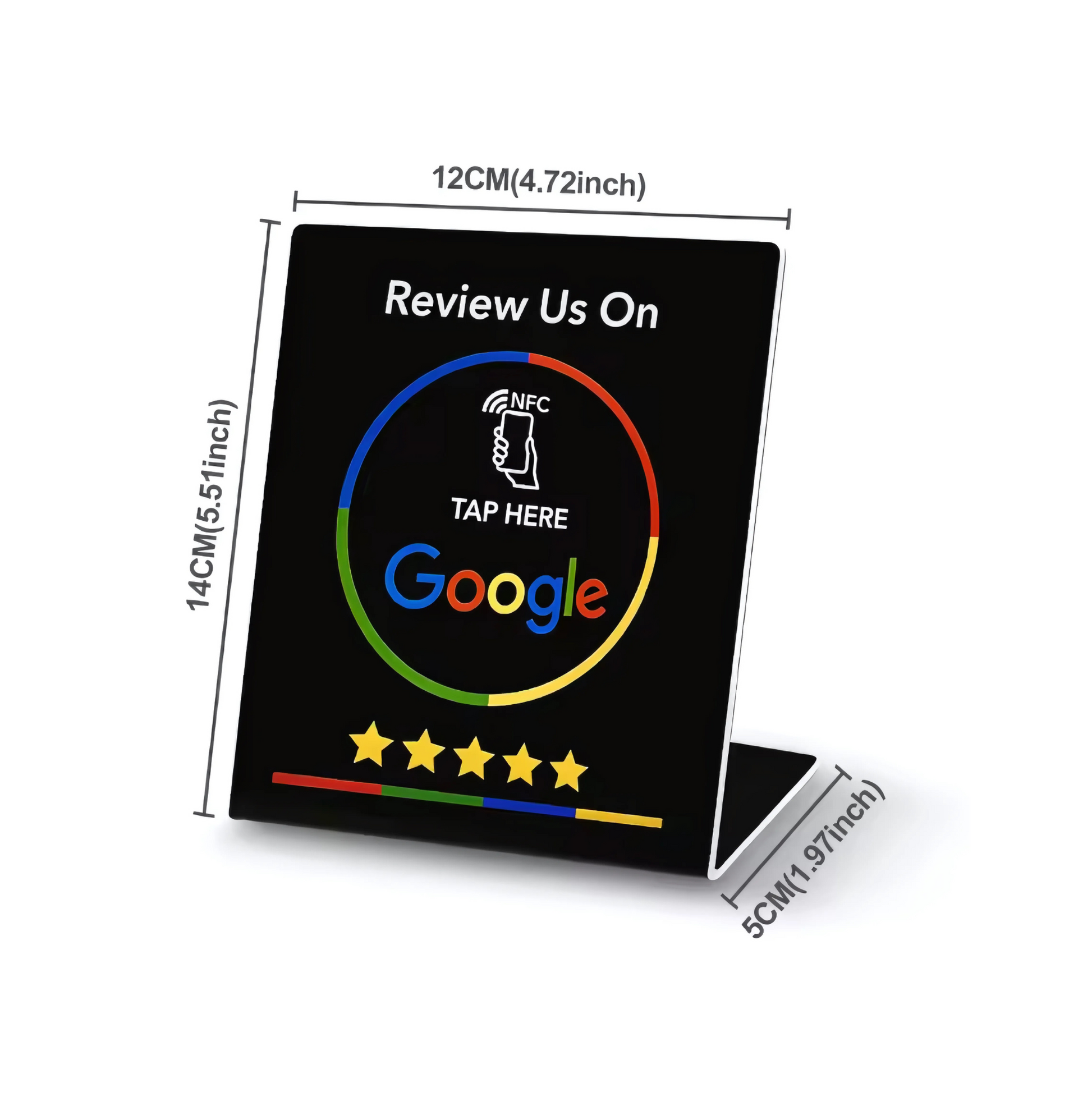 NFC Google Review Stand