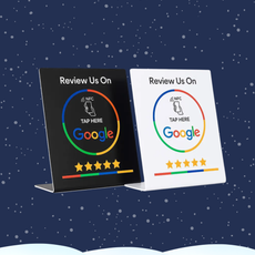 NFC Google Review Stand