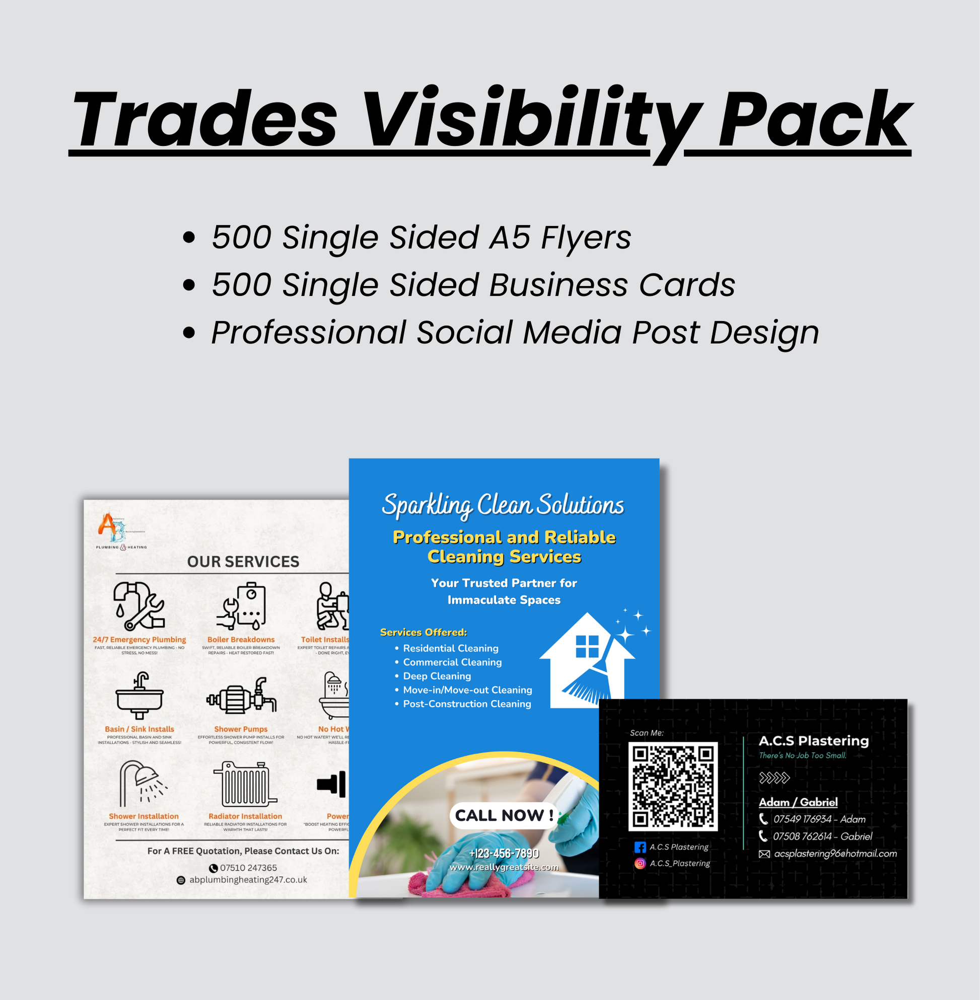 Trades Visibility Pack